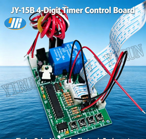 จอแสดงผล LED 4 หลัก JY - 15B โมดูลควบคุมรีเลย์ตั้งเวลาสำหรับเครื่องซักผ้าหยอดเหรียญและตู้จำหน่ายน้ำ - Product Image 6