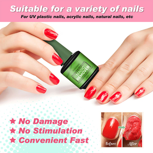 <span class=keywords><strong>ALIVER</strong></span> Vente en gros Soin des ongles populaire Dissolvant rapide de colle pour ongles inoffensif 15ml Dissolvant de <span class=keywords><strong>gel</strong></span> de vernis à ongles liquide de marque privée - Product Image 4