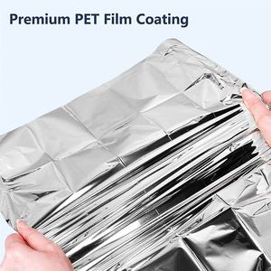 Free Sample 130*210cm Survival Gear Emergency <b>Camping</b> Shelter PET Film Coating Thermal <b>Blanket</b> - Product Image 4