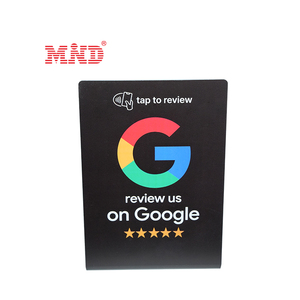 13.56MHz Acrylic Google xem xét NFC đứng Instagram phương tiện truyền thông xã hội đánh giá QR mã NFC thẻ thẻ - Product Image 3