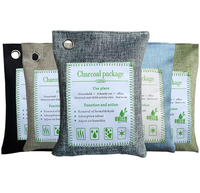 200G Odor Absorber Activated Bamboo Charcoal