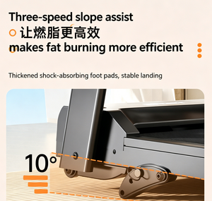 <span class=keywords><strong>Caminadora</strong></span> Eléctrica Plegable para el Hogar, Pantalla LCD, Portátil, Silenciosa, Máquina de Ejercicio Diaria para Interiores, Sin Monitor de Frecuencia Cardíaca - Product Image 6