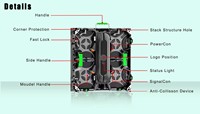 Écran vidéo LED AOWE P2.5 P3 P4 P5 P6 P8 P10 pour intérieur et extérieur, panneau d'affichage LED