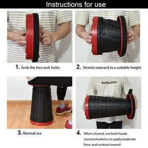 Wholesale Upgraded Portable Foldable Folding <b>Stool</b> Retractable Camping Suitable for Adults Outdoor Fishing <b>Gardening</b> - Product Image 3