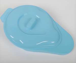 300g panci tempat tidur plastik, dapat digunakan kembali mewah medis/Rumah Sakit PP dengan tutup - Product Image 4