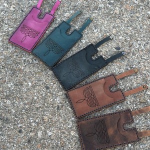 Cartera de bota estilo western con correa de gancho, hecha a mano, tarjetero, billetera para cordones de bota, regalo para conciertos de rodeo - Product Image 1