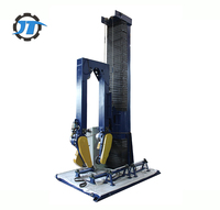 Machine de ponçage et de polissage de soudures Jotun, moteur en acier inoxydable, contrôle PLC/CNC pour l'ébavurage et la finition des soudures longitudinales
