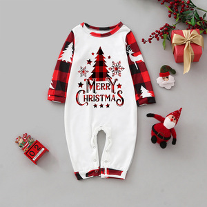 Natal Família Combinando Roupas 2 Peças Pijama Set Casual Solto Pijamas Xmas Família Olha Pijama - Product Image 3