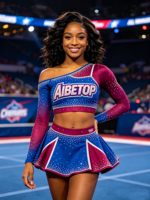 Fabricant d'uniformes de pom-pom girls sur mesure, service de conception gratuit, prix abordable, vêtements de cheerleading de haute qualité