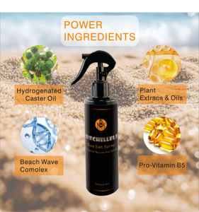 Produits de coiffage pour hommes pour salon de barbier, spray coiffant au sel marin à tenue forte pour cheveux naturels secs, marque privée - Product Image 6