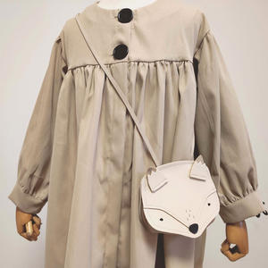 Tas Selempang Anak TK Bahan Kulit PU Kanvas Motif Rubah 5 Pcs Harga Murah - Product Image 3