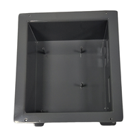 Fabrication de tôlerie de haute précision, boîtier métallique, revêtement en poudre, châssis, coque pour boîtier PC, pièces en tôle
