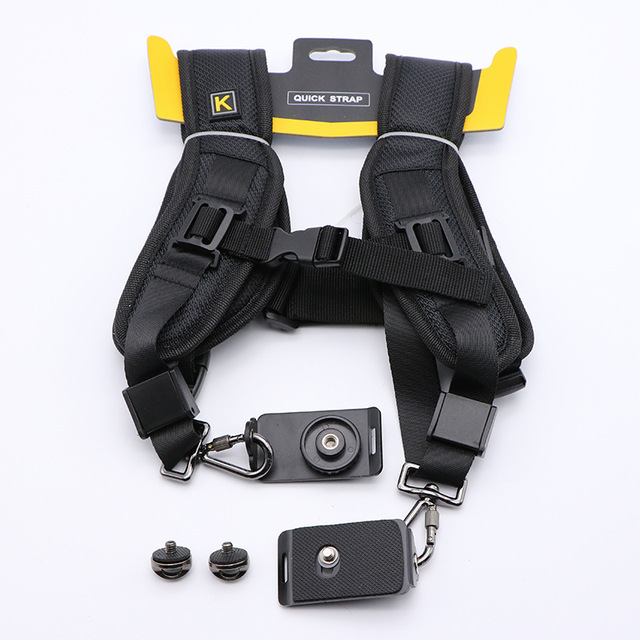 New Sell Quick Release Harness Camera Shoulder Straps With Metal Screw Hook Strap Belt for DSLR Digital Video Cameras
