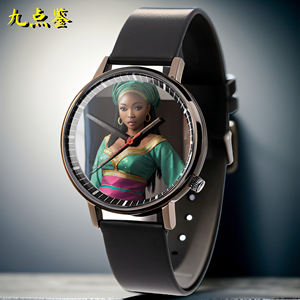 時計女性用カスタマイズロゴDIYクリエイティブポートレートダイヤルメンズとレディースクォーツ時計シンプル絶妙 - Product Image 4