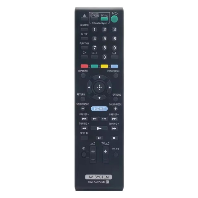 New RM-ADP058 Replace Remote Control for Sony Blu-ray BDVE380 BDVE980 BDVE880 BDVT58 BDVE580 BDVE280 BDVT28