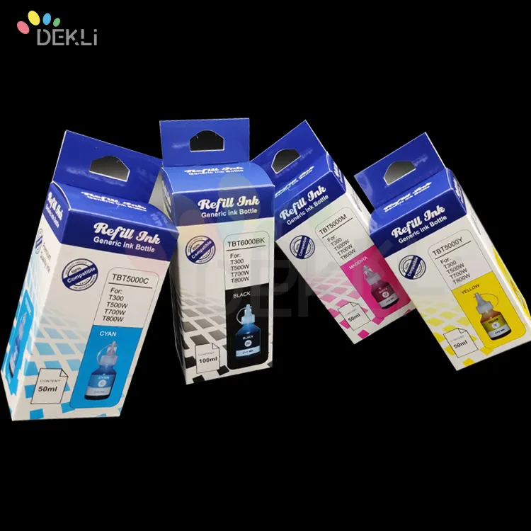 T300 T500 T700 T800 T910 T4000 Refill bottle ink for Brother TBT 5000 TBT 6000 Printer original ink refill dye ink