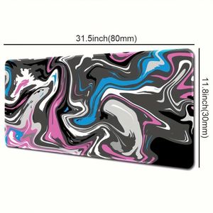 Design Factory-Designed <b>Large</b> Glass Two-Dimensional Computer <b>Desk</b> Mat Custom Anti-Slip Smooth Mouse Pad Office-Thickened - Product Image 5