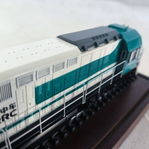 High-Detail Customizable Resin Train Model 3D <strong>Figurine</strong> 1:87 Scale <strong>Hand</strong>-painted High Quality Desktop Ornament Commercial Gift Art - Product Image 5