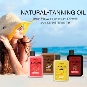 Olio Abbronzante Naturale Brillante, Olio Autoabbronzante per il Corpo, Etichetta Privata - Product Image 2
