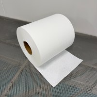 Zuverlässige Weiße Vlies-Wischrollen für Anspruchsvolle Reinigungsarbeiten Stark Saugfähig Geeignet für Industrielle Anwendungen