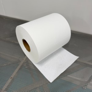 Rollos de Paños de Limpieza Blancos Resistentes, No Tejidos, Diseñados para Trabajos de Limpieza Difíciles, Fuertemente Absorbentes, Aptos para Aplicaciones Industriales - Product Image 2