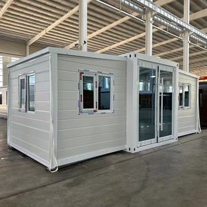 Nouveau design de 10 pieds Préfabriqué intelligent modulaire bon marché Bureau à domicile Petite maison préfabriquée de haute qualité Maison en conteneur extensible Hangfa - Product Image 1