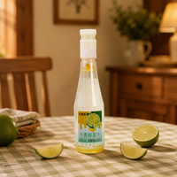 Natuurlijke Kleine Groene Mandarijnen Honingdrank 385ml Fles Fruitdrank met Honing