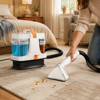 Machine d'extraction de nettoyage de tapis, alimentation directe usine, moteur haute puissance 500W avec performance de nettoyage professionnelle