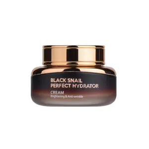 Crema facial Coreana de alta calidad cuidado de la piel belleza natural orgánica Eshumi Black Snail Perfect Hydrater crema facial antienvejecimiento