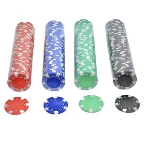 Fichas <span class=keywords><strong>de</strong></span> póquer ABS sin denominación personalizables para juegos <span class=keywords><strong>de</strong></span> <span class=keywords><strong>mesa</strong></span> para adultos, incluida la bandeja - Product Image 4
