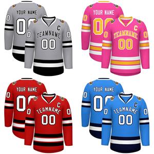 2025 Nouvelle équipe du <span class=keywords><strong>Canada</strong></span> Maillots de hockey sur glace cousus en rouge 97 Connor McDavid 87 Sidney Crosb-y 29 Nathan MacKinnon 8 Cale Makar - Product Image 4