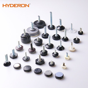 Pieds de meubles réglables Hyderon en plastique robuste pour canapé avec réglage par vis hexagonale - Product Image 5