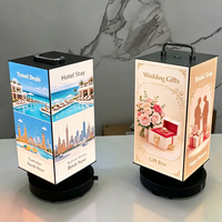 Écran publicitaire vidéo rotatif LED Magic Cube pour comptoir de bar, affichage de table, décoration d'événements (mariages, boîtes de nuit)
