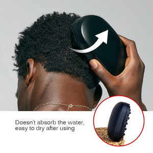 Éponge torsadée et bouclée en caoutchouc de vente chaude couleur noire twister de cheveux durable et lourd - Product Image 4