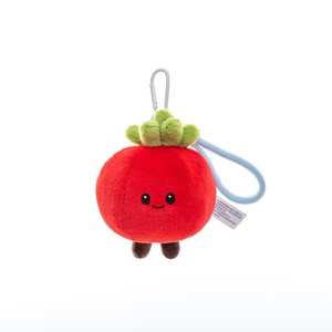 Vente directe usine – Porte-clés en peluche personnalisé, produits végétaux Kawaii (carotte, <span class=keywords><strong>tomate</strong></span>, gingembre), jouet en peluche pour enfant - Product Image 5