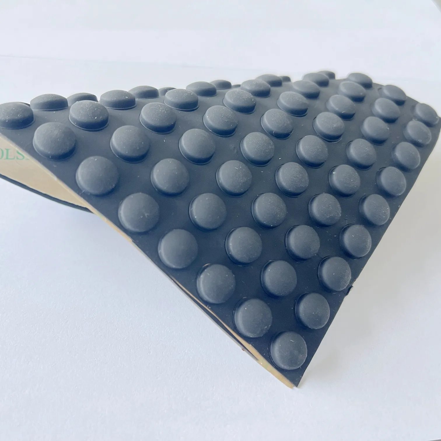 Black Rubber Bumper Feet Silicone Pad Self-adhesive Door Bumper Pads Anti-collision Silicone