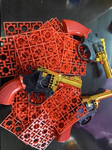 Pháo nổ đồ chơi súng lục nhựa rỗng Vòng cap - Product Image 5