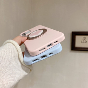 เคสโ<span class=keywords><strong>ท</strong></span>รศัพ<span class=keywords><strong>ท</strong></span>์ซิลิโคนเหลวแท้แบบหมุนได้360ตัวป้องกันโทรศัพ<span class=keywords><strong>ท</strong></span>์มือถือสำหรับ iPhone 14 15 16 17 AIR <span class=keywords><strong>PRO</strong></span> MAX - Product Image 6
