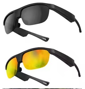 Lunettes de soleil BT bi-mode intelligentes Ecouteurs 5.3 Chip Sports/musique Lunettes de soleil anti-éblouissement bi-mode jour et nuit Conduite - Product Image 1