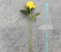 Roses artificielles en soie blanches, 50 pièces, toucher réel, douces, en vrac, pour la Saint-Valentin, le Nouvel An chinois, Noël, les mariages, la décoration d'événements