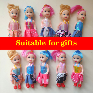 Vente en gros de 6 petites poupées articulées, accessoires pour maison de poupée, poupées de 10 cm, jouets pour filles, adaptés aux cadeaux, jouets à moins d'un <span class=keywords><strong>dollar</strong></span> - Product Image 2