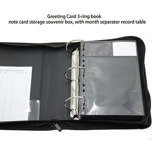 Classeur transparent pour cartes, porte-cartes <span class=keywords><strong>de</strong></span> vœux pour souvenirs <span class=keywords><strong>de</strong></span> fêtes et <span class=keywords><strong>de</strong></span> remise <span class=keywords><strong>de</strong></span> diplômes - Product Image 6