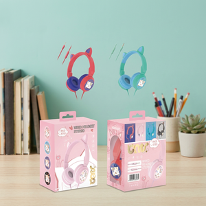 Écouteurs TWS RKD-6703 avec grand câble, design Hamster, pour enfants, sans réduction de bruit - Product Image 2