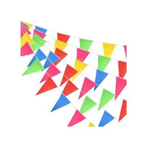 Banderines Decorativos Triangulares Coloridos para Festivales, de Diferentes Tamaños, Precio de Fábrica, Venta al Por Mayor - Product Image 2