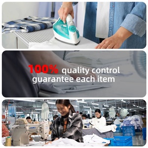 Camicie da uomo personalizzabili in cotone e lino a <span class=keywords><strong>maniche</strong></span> <span class=keywords><strong>corte</strong></span> traspiranti - Product Image 5