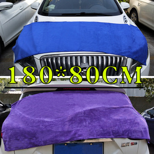 Serviette de lavage de voiture en microfibre 180x80 cm, épaisse et brossée, absorbante, pour le nettoyage et l'entretien automobile - Product Image 1