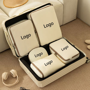 Set di cubi per valigie con logo personalizzato Premium 5 pz per imballaggio a compressione - Product Image 1