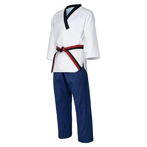 Venta al por mayor traje de Taekwondo hecho a medida traje de Taekwondo ligero traje de artes marciales uniforme para la venta hecho por Pakistán - Product Image 5