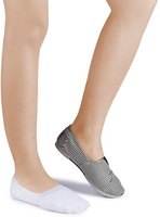 Chaussettes invisibles antidérapantes à doublure plate en coton, chaussettes athlétiques unisexes