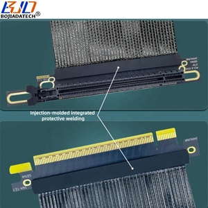 Câble d'extension de carte graphique GPU PCI-E 4.0 16X vers PCIe X16 inversé à 270 degrés 0,1M 0,15M 0,2M 0,3M pour RTX4090 <span class=keywords><strong>RX7900</strong></span> - Product Image 4